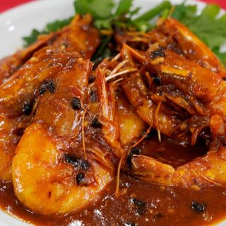 Gambas plancha china