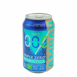 Cerveza Ambar Triple Zero Probiótica (0.33 L)
