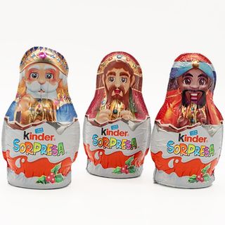 Reyes Magos Chocolate Kinder (3 uds)