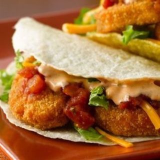 Tacos nuggets de pollo