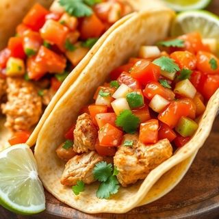 Taco de finger de pollo