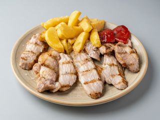 Secreto De Cerdo A La Parrilla Con Patatas Caseras