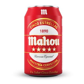 Cerveza Mahou Clásica Lata 33cl.
