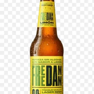 Free Damm Limón Cerveza 0,0 con limón Botella 33cl