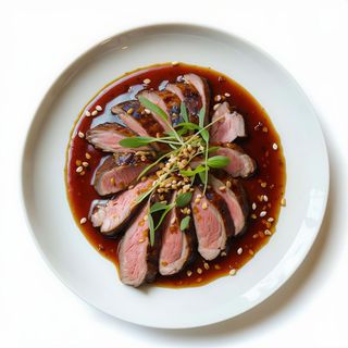 Teriyaki De Pato Con Salsa Teriyaki