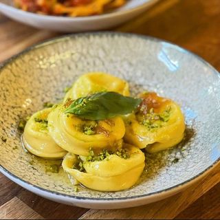 Tortelloni Con Bacalao 