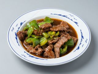 Ternera Con Pimientos Verdes