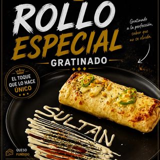 DURUM ESPECIAL GRATINADO AL HORNO