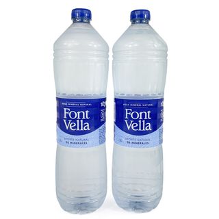Pack Botellas Agua Font Vella 1.50l (2 uds)