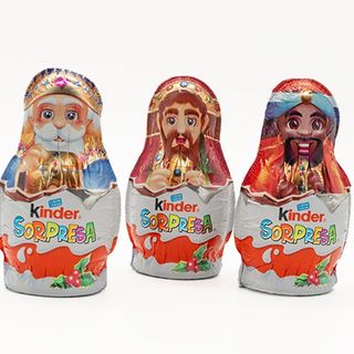 Reyes Magos Chocolate Kinder (3 uds)