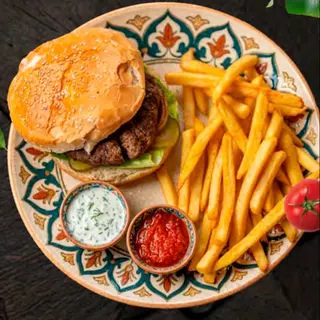 Hamburguesa DE LA CASA
