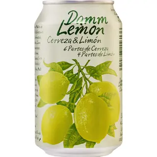 Cerveza Damm Lemon lata