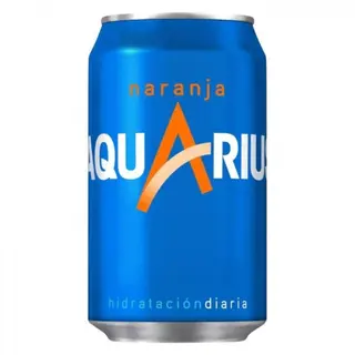 Aquarius Naranja lata