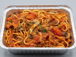 espagueti boscaiola