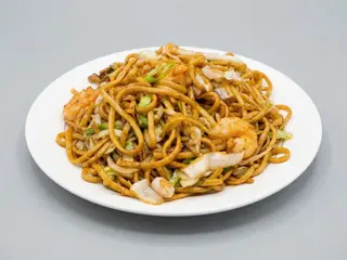 Tallarines Con Gambas