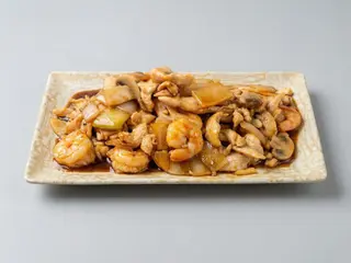 Pollo Con Gambas