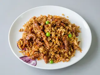 Arroz Frito Con Ternera