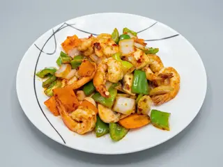 Gambas Con Guindillas