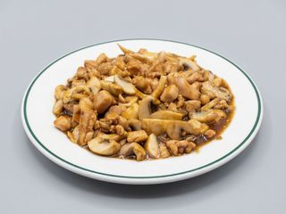 pollo con almendras