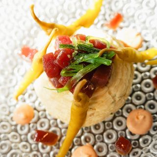 Ensaladilla de Patata y Atún Marinado