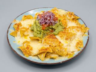 Nachos con queso