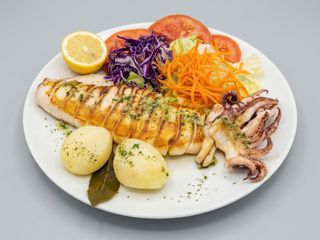 Calamar A La Plancha