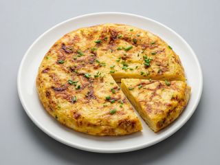 Tortilla patatas con cebolla (10 huevos)