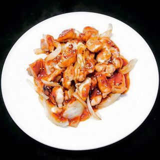 Pollo teriyaki con arroz