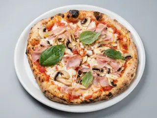 pizza jamon familiar