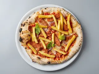 Pizza Mr. Frankfurt Vegana (26 Cm.)