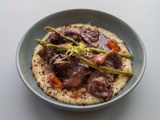 Carrilleras Estofadas Al Pedro Ximénez y cacao