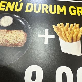 Durum gratinado al horno