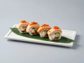 128.- Salmon Tataki Roll ( 4 Uds.)