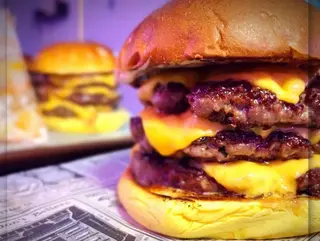 Triple Smash Burger