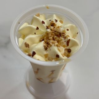 Copa helado vainilla y caramelo