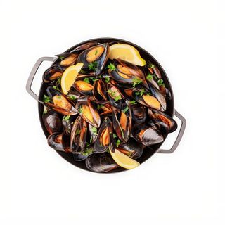 Mejillones A La Plancha