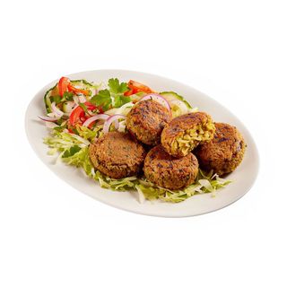 Doner En Plato Sólo Falafel Con Ensalada Y Salsa (8 Uds.)