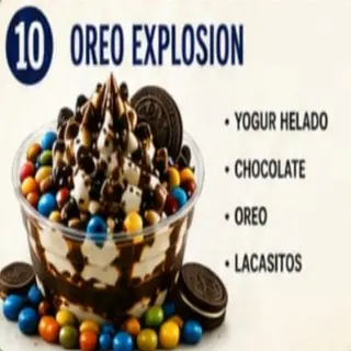 COPA OREO EXPLOSION