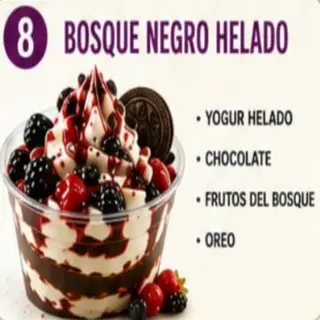 COPA BOSQUE NEGRO HELADO