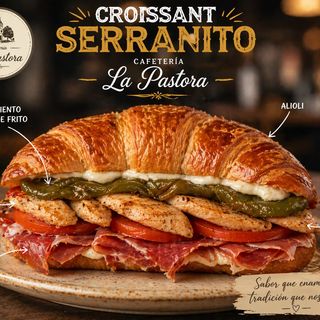 Croissant Serranito