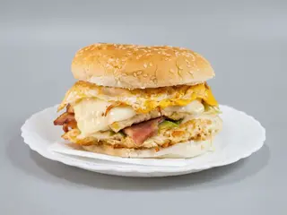 Hamburguesa Mouhcine Pollo