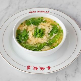 Sopa de Huevos Revueltos