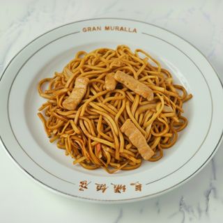 Tallarines Fritos Con Cerdo