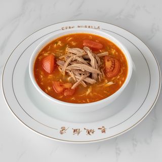 Sopa De Tomate Con Pato