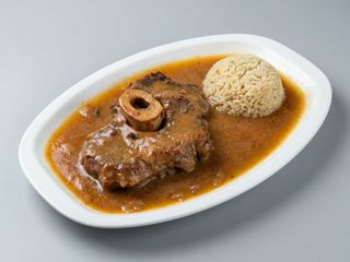 Ossobuco de Ternera con arroz, TOP