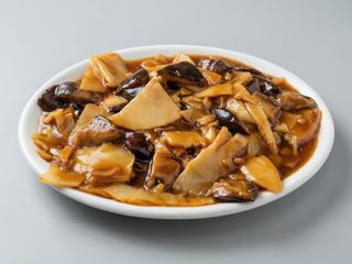 26.Bambú Y Setas Chinas Salteadas
