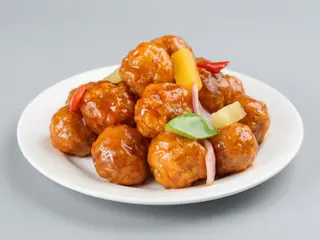 64. Pollo agridulce