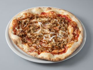 Pizza Barbacoa Vegana  (33 Cm.)