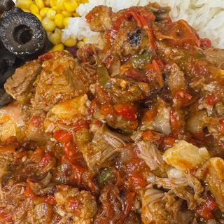 Comida casera de cordero