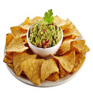 Nachos Con Guacamole